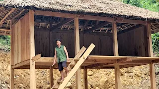 The Process Of Shaping wooden Houses By Crafting Plank Skills