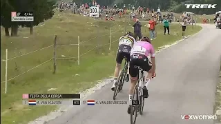 UCI Women's Cycling World Tour Giro Rosa 2019 tappa 9 Anna van der Breggen vs Annemiek van Vleuten