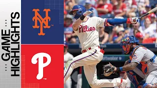 Mets vs. Phillies Game Highlights (6/25/23) | MLB Highlights