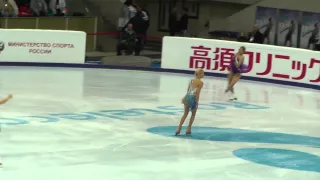 CoR 2014 Anna POGORILAYA warm up SP part 2