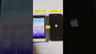 Nokia N8 VS Iphone 4 in 2023 😍 #shorts #nokia #iphone