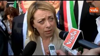 21-05-14 MELONI EUROPEE IN CAMPAGNA ELETTORALE NOI GLI UNICI A PARLARE DI EUROPA 01_14