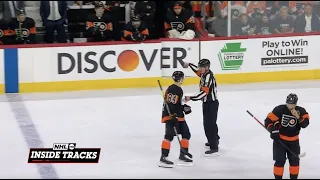 NHL Ref Mic'd Up During Penguins vs. Flyers Game