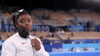 Simone Biles future at the Olympic games in question