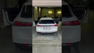 Pops and bangs exhaust peugeot 508