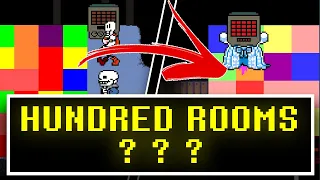 Are There Really 100 Rooms Between Colored Mazes? [ Undertale ]