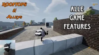 Alle Game Features in Rooftops & Alleys!