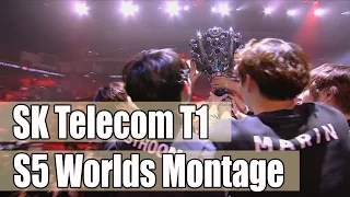 SK Telecom T1 - Season 5 World Championship Run Montage! Highlights and Memorable moments!