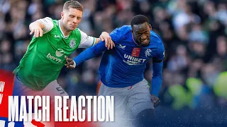 REACTION | Abdallah Sima | Rangers 4-0 Hibernian | 21 Oct 2023