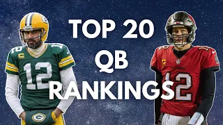 2021 Fantasy Football Rankings - The BEST 20 Quarterbacks - Fantasy Football Advice