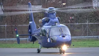 Luxurious Eurocopter AS365 Dauphin N3 Takeoff !! (HB-ZDR)