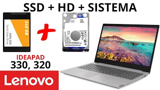 🏆INSTALAR SSD NOTEBOOK LENOVO IDEAPAD 330