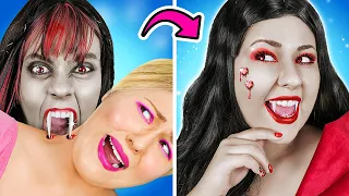 RELOOKING d'une Fille Soft à un Vampire riche et Populaire 💖🧛‍♀️ Relooking Beauté par La La L'r