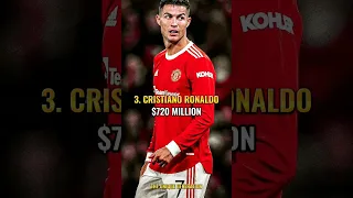 Top 10 Richest Footballers In The World #top10 #viral #trending #shorts #ronaldo #messi