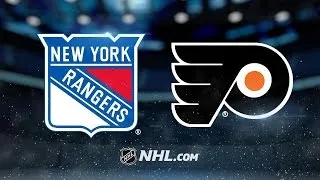 Rangers top Flyers in shootout