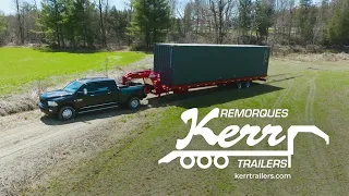 Kerr Trailers Chain-Drive Trailer to move Containers