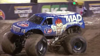 First ever Monster Jam Truck front flip - Lee O'Donnell at Monster Jam World Finals XVIII FULL RUN