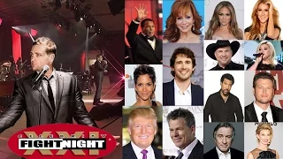Michael Bublé Tribute - Scott Keo STEALS the show at Celebrity Fight Night with David Foster