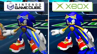 Sonic Riders (2006) GameCube vs XBOX (is there a big difference?)