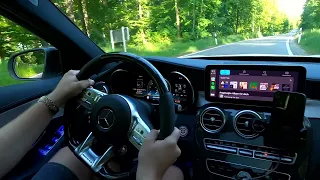 Mercedes C63 AMG | POV Drive | pure 8cylinder Sound | acceleration