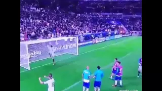 BUFFON FALLS OFF CROSSBAR (EURO2016 IDIOT)