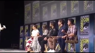 Millie Bobby Brown at Godzilla panel in San Diego Comic Con
