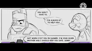 more care, less pain (rottmnt comic dub) ll read on the description ll