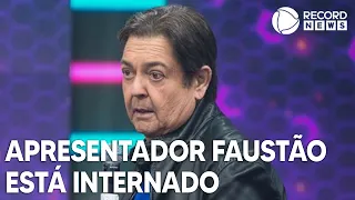 Apresentador Faustão está internado em São Paulo