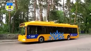 Черкаський тролейбус- Обкатка БКМ 321 05.05.2016 / Cherkasy trolleybus- Running-in of BKM 321
