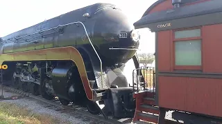 N&W 611 meets 475 at Cherry hill 11-12-22
