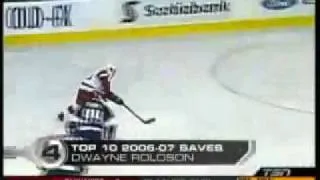 Top 10 NHL 06-07 Saves