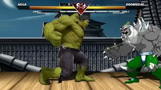 Hulk vs Doomsday  - High level Awesome fight!
