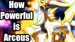 How Powerful is Arceus/ How Strong is Arceus/ Strongest Pokemon. Toon Clash