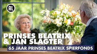 Jan Slagter spreekt prinses Beatrix | 65 JAAR PRINSES BEATRIX SPIERFONDS