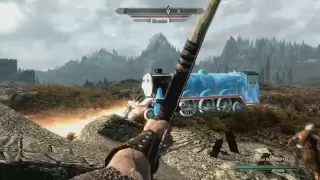 Skyrim: Thomas the Tank Engine mod