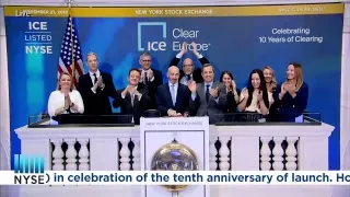 ICE Clear Europe Rings the NYSE Closing Bell