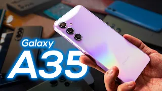 Malah bisa lebih rekomen dari Galaxy A55 - Unboxing Samsung Galaxy A35.