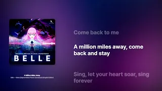 A Million Miles Away - Belle (Karaoke)