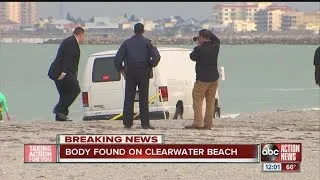 Body washes ashore on Clearwater Beach