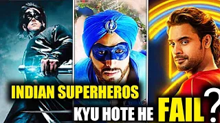 India destroyed superheros ☹️😱why indian superhero movies fail