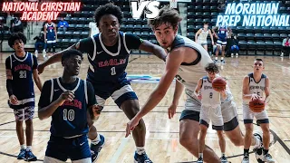 "IM BUILT FOR THIS SH*T" | Hamilton Campbell SHINES | Moravian Prep vs National Christian Academy