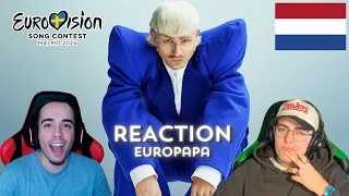 SPANISH REACTION TO EUROPAPA || JOOST KLEIN - NETHERLANDS EUROVISION 2024 - Yas & Àlex