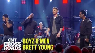 Boyz II Men & Brett Young Perform 'Here Tonight' | CMT Crossroads