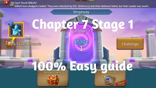 Lords mobile Vergeway chapter 7 Stage 1 easiest guide