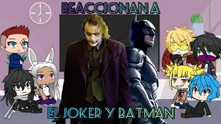 Pro-Heroes y Villanos Reaccionan al joker+Batman|Pro-Heroes and Villains React to Joker+Batman|🇪🇸/🇺🇲