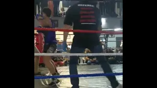 Jordan Swanepoel boxing match