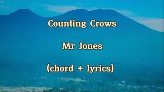 Counting Crows - Mr Jones (chord+lyrics)