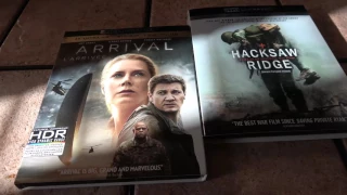 Hacksaw Ridge and Arrival 4k blu ray review - Oppo UDP 203 - Samsung JS9500