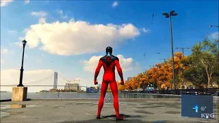 Marvel's Spider-Man (2018) - Scarlet Spider II Suit - Open World Free Roam Gameplay HD