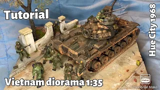 Make Vietnam Diorama #diorama #scalemodel #modelkit #figures